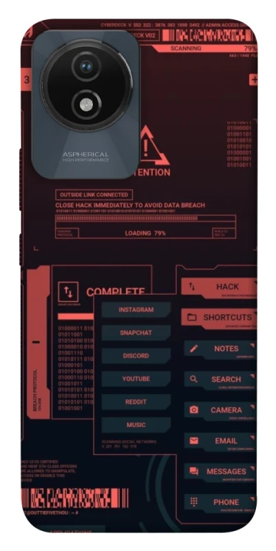 Чохол на Vivo Y02 Attention фото 1 з 1