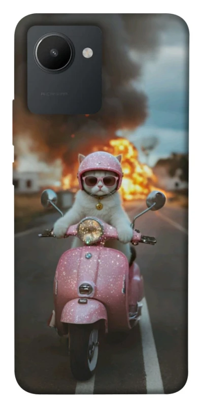 Чехол на Realme C30s Exploding Kittens ver.3 фото 1 из 1