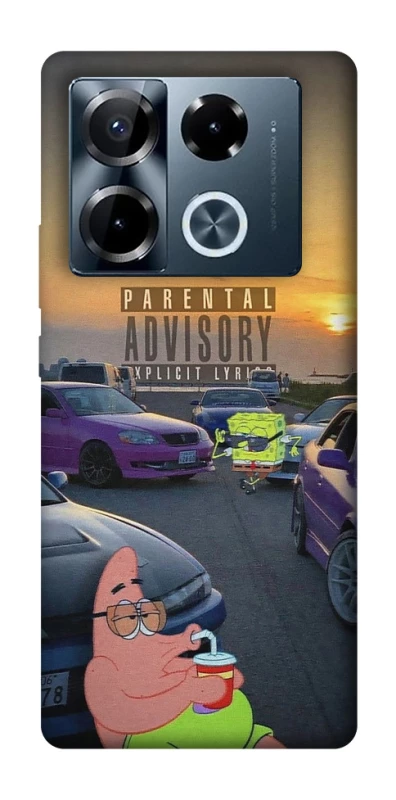 Чохол на Infinix Note 40 Pro 4G Патрік на перегонах фото 1 з 1