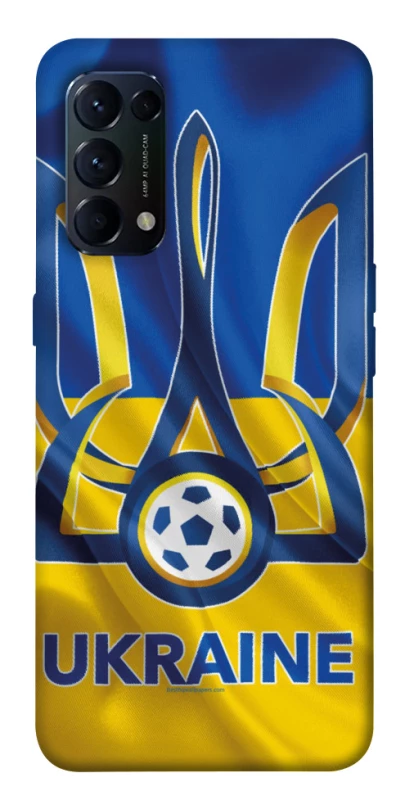 Чохол на Oppo Reno 5 4G Футбольний Герб v3 фото 1 з 1