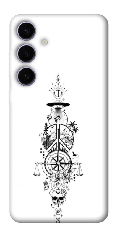 Чехол на Samsung Galaxy S25+ Tattoo ver.7 фото 1 из 1