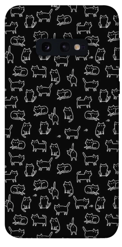 Чохол на Samsung Galaxy S10e Black Cats фото 1 з 1