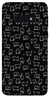 Чохол на Samsung Galaxy S10e Black Cats фото 1 з 1