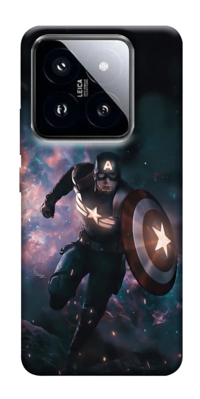 Чехол на Xiaomi 14 Pro Captain America фото 1 из 1