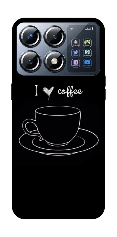 Чехол на Xiaomi POCO X8 Pro Black coffee фото 1 из 1