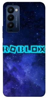 Чохол на TECNO Camon 18 Roblox Space Logo Blue фото 1 з 1
