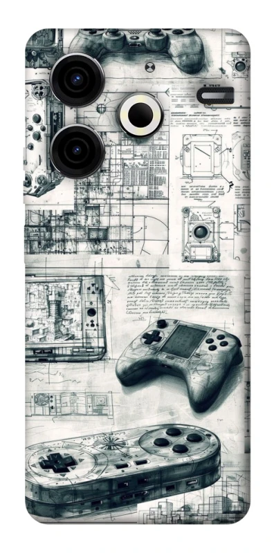 Чохол на TECNO Pova 6 Neo (LI6) Gamer Zone ver.2 фото 1 з 1