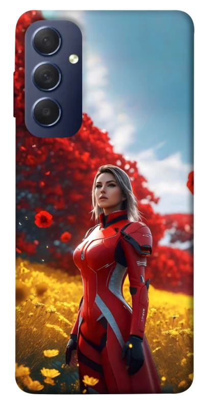 Чохол на Samsung Galaxy M54 5G Cyber space girl ver.5 фото 1 з 1