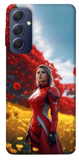 Чохол на Samsung Galaxy M54 5G Cyber space girl ver.5 фото 1 з 1