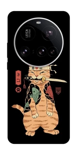 Чохол на Xiaomi 15 Ultra Кіт-самурай фото 1 з 1