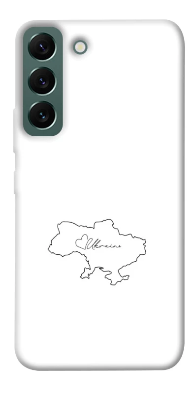 Чохол на Samsung Galaxy S22 Ukraine map фото 1 з 1