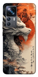 Чехол на Xiaomi 12T / 12T Pro white dragon фото 1 из 1