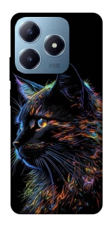 Чехол на Realme C63 Черный кот фото 1 из 1