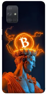 Чехол на Samsung Galaxy A71 Bitcoin God фото 1 из 1