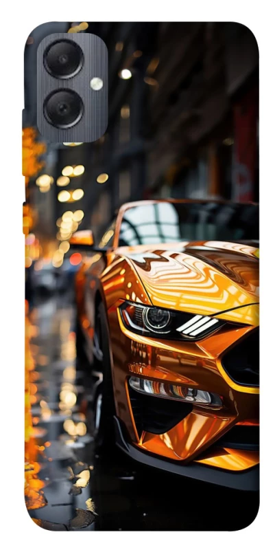Чохол на Samsung Galaxy A05 Golden sports car фото 1 з 1