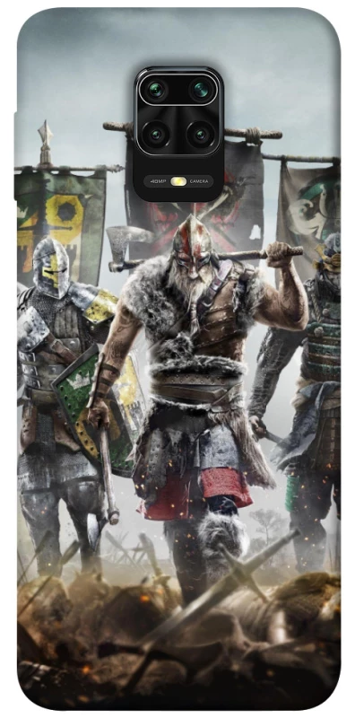 Чехол на Xiaomi Redmi Note 9s / Note 9 Pro / Note 9 Pro Max Vikings v4 фото 1 из 1