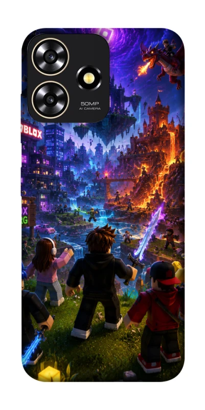 Чехол на ZTE Blade A73 4G Roblox aesthetics ver.12 фото 1 из 1