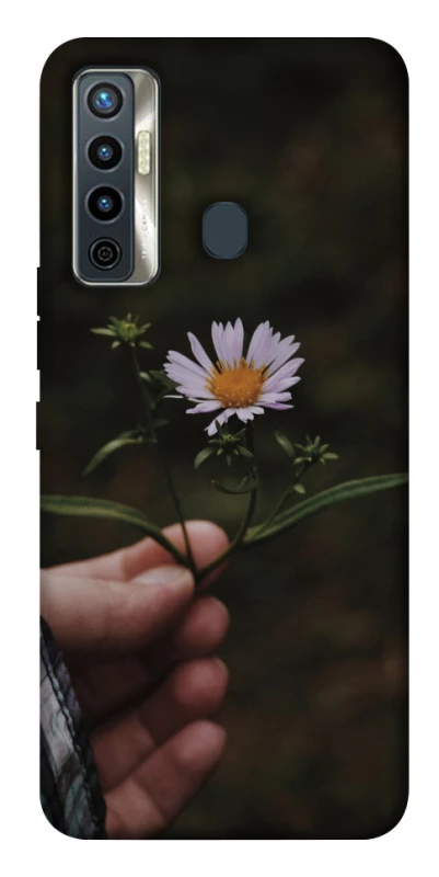 Чехол на TECNO Camon 17 Ромашка v4 фото 1 из 1
