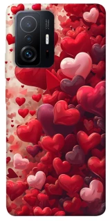 Чехол на Xiaomi 11T / 11T Pro Many hearts фото 1 из 1