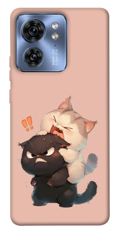 Чохол на Motorola Edge 40 Сat and cat фото 1 з 1
