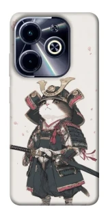 Чохол на Infinix Hot 40i Samurai Cat Warrior фото 1 з 1
