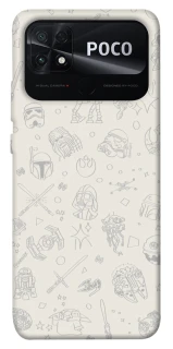 Чохол на Xiaomi Poco C40 Star Wars background ver.1 фото 1 з 1