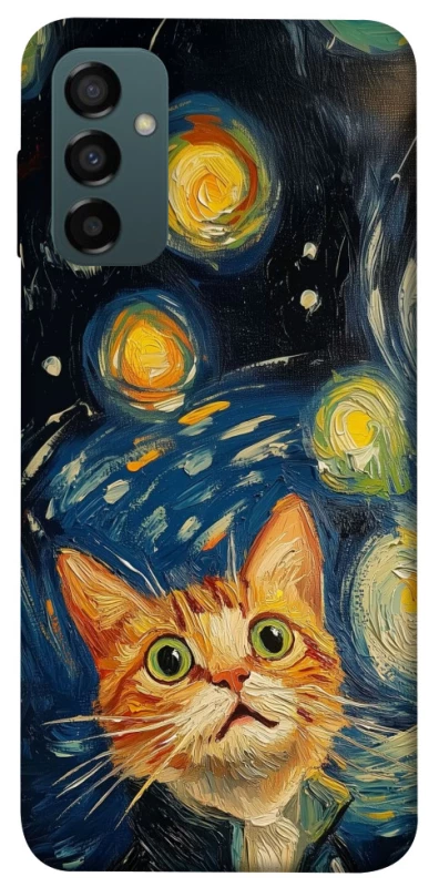 Чохол на Samsung Galaxy M34 5G paint cat фото 1 з 1