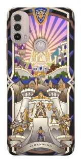 Чехол на Motorola Moto E40 WOW forever stormwind фото 1 из 1