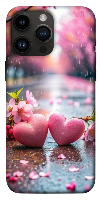 Чехол на Apple iPhone 14 Pro Max (6.7") Pink heart фото 1 из 1