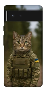Чехол на Google Pixel 6 Кот защитник фото 1 из 1