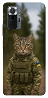 Чехол на Xiaomi Redmi Note 10 Pro Кот защитник фото 1 из 1