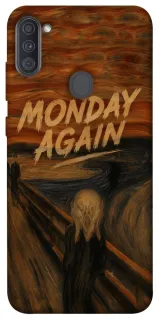 Чохол на Samsung Galaxy A11 Monday Again фото 1 з 1