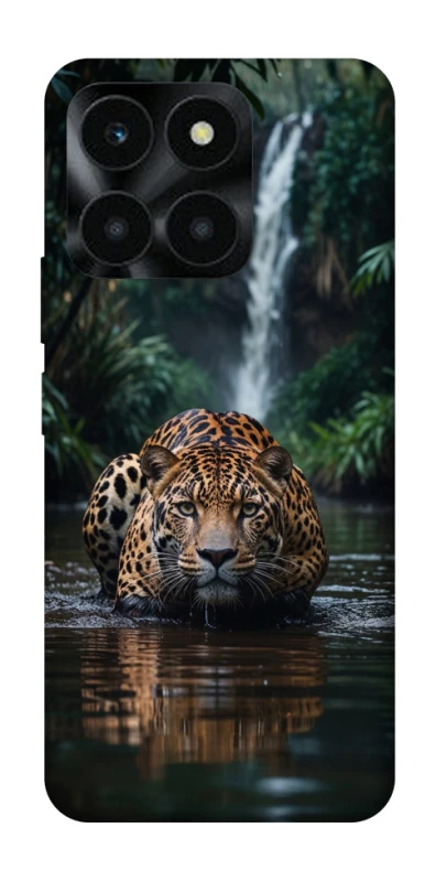 Чохол на Huawei Honor X6a Leopard in water фото 1 з 1