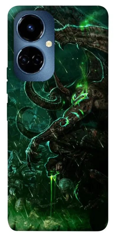 Чохол на TECNO Camon 19 Pro Warcraft Illidan v2 фото 1 з 1