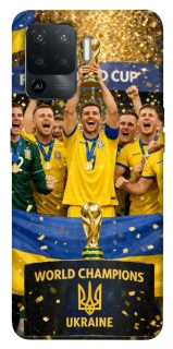 Чехол на Oppo Reno 5 Lite UA-Football ver.5 фото 1 из 1