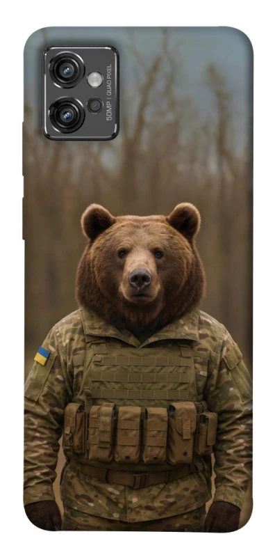 Чохол на Motorola Moto G32 Ведмідь захисник фото 1 з 1