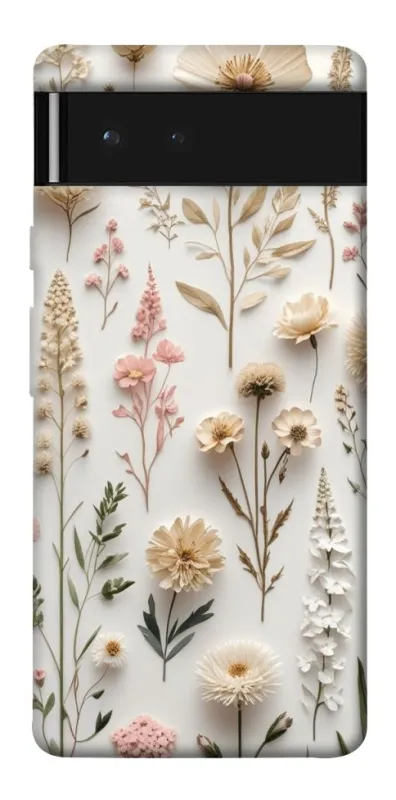 Чехол на Google Pixel 6 Floral design ver.1 фото 1 из 1