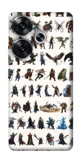 Чехол на Xiaomi Poco F6 Character Selection фото 1 из 1