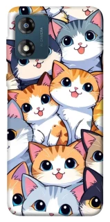 Чохол на Motorola Moto E13 Cute Cat v2 фото 1 з 1
