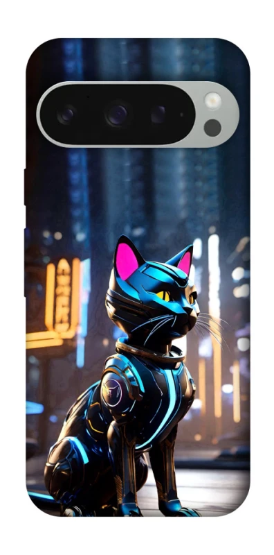 Чохол на Google Pixel 10 Pro XL Cyber cat фото 1 з 1