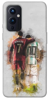 Чехол на OnePlus 9 Ronaldo и Messi фото 1 из 1