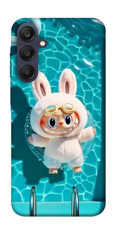 Чохол на Samsung Galaxy A25 5G Labubu in the pool ver.2 фото 1 з 1