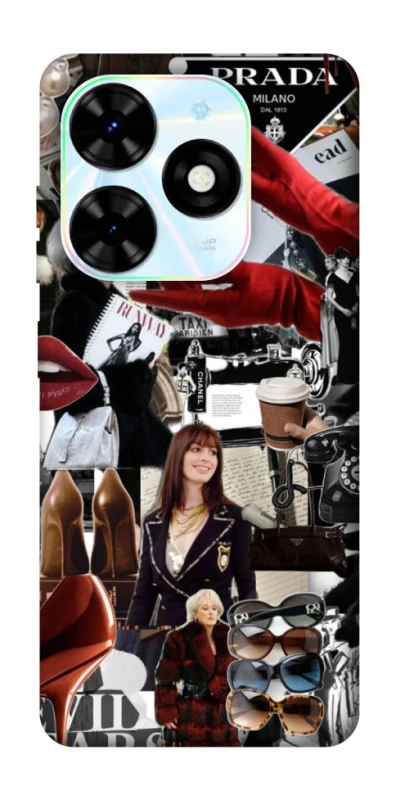 Чохол на TECNO Spark Go 2024 Fashion collage ver.13 фото 1 з 1