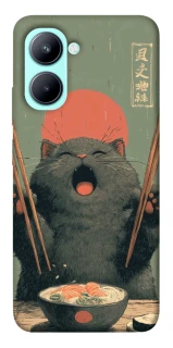 Чохол на Realme C33 Hungry Cat фото 1 з 1