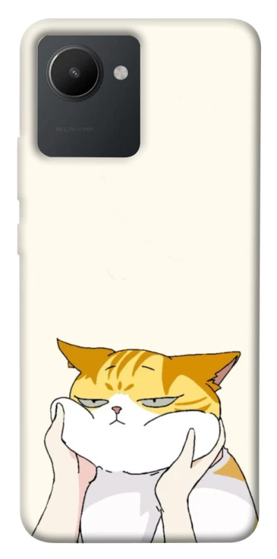 Чохол на Realme C30 Cat bun фото 1 з 1