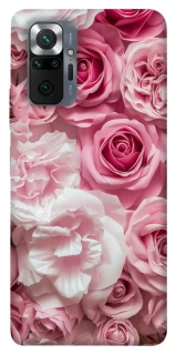 Чехол на Xiaomi Redmi Note 10 Pro Розовые цветы фото 1 из 1