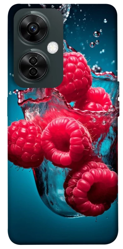 Чохол на OnePlus Nord CE 3 Lite Малинка у воді фото 1 з 1