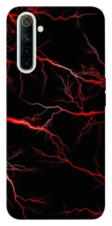 Чехол на Realme 6 Красная молния фото 1 из 1