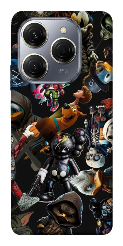 Чехол на TECNO Spark 20 Pro Cartoons фото 1 из 1