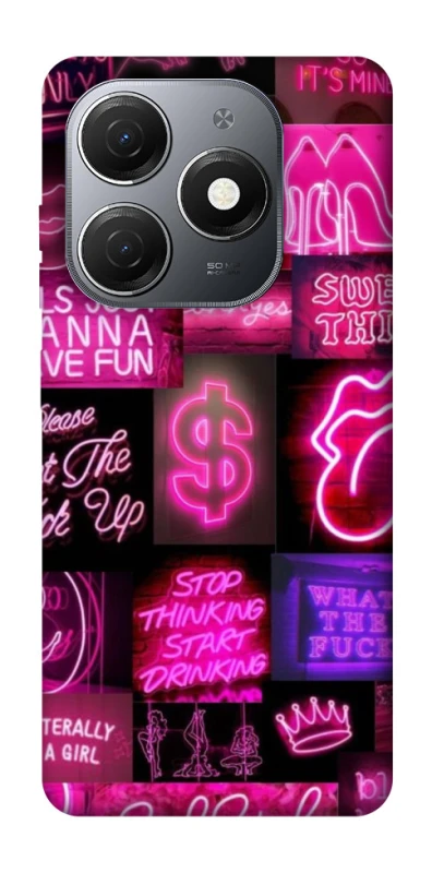 Чехол на TECNO Spark 20 Hot collage ver.9 фото 1 из 1